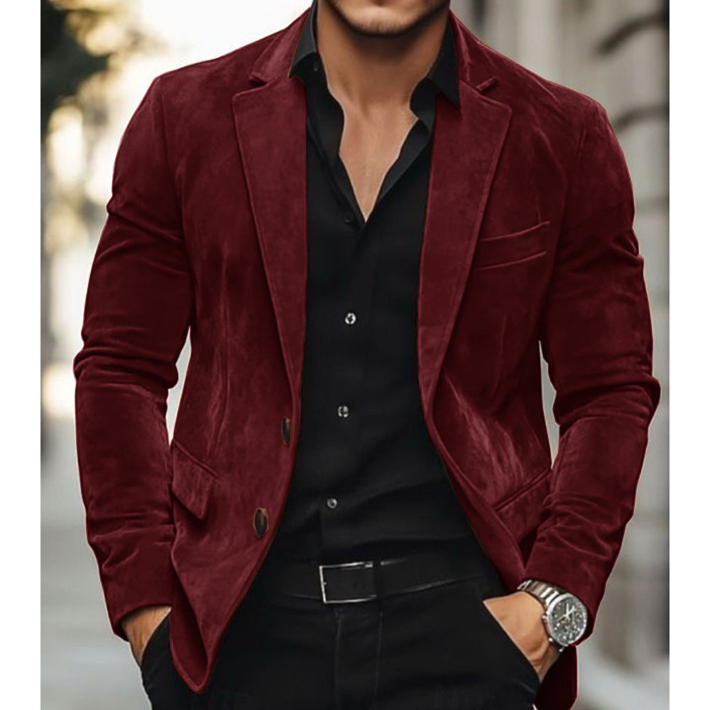 Adrian – Langärmeliger Blazer mit Reverskragen und Taschen