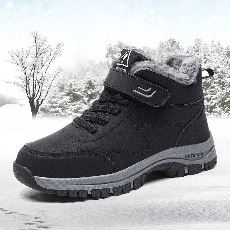 Rylan – Winterstiefel mit flacher Sohle und Schnürverschluss