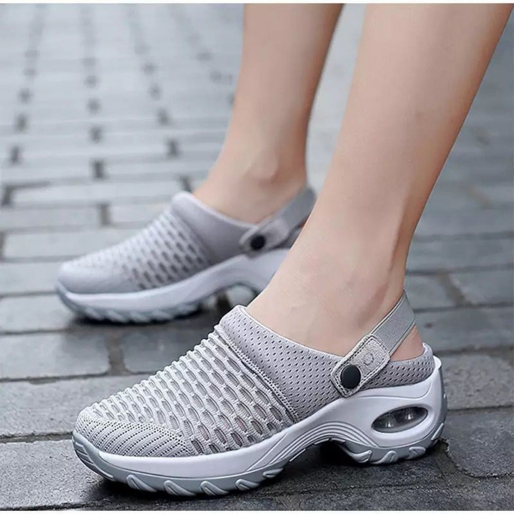 Clara – Stützende Mesh-Clogs mit Fußgewölbe-Komfort