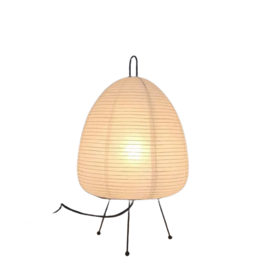 ZenGlow – Japanische Reispapierlampe in neutralen Farbtönen