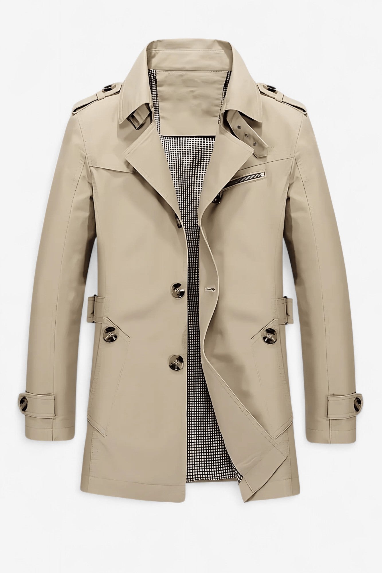 Vesper – Jacke mit langen Ärmeln und umgeschlagenem Kragen