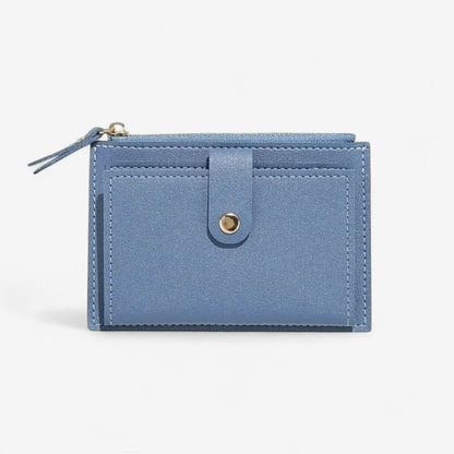 Camille – Schlanke Multi-Taschen-Geldbörse mit Reißverschluss und Klappe