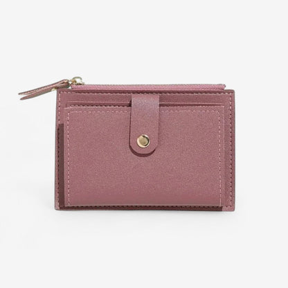 Camille – Schlanke Multi-Taschen-Geldbörse mit Reißverschluss und Klappe
