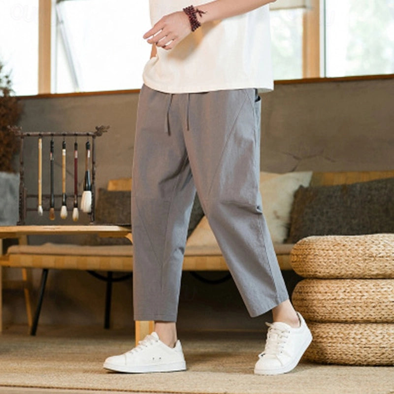 Livia – Locker sitzende Hose mit Kordelzugbund